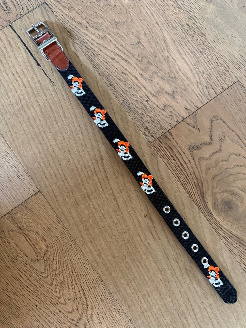 Smathers and Branson boys golf belt - pistol Pete Oklahoma state embroidered